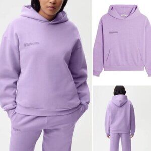 PANGAIA 365 Heavyweight Hoodie Orchid Purple Cotton EUC